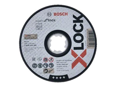 Bosch Expert Til Inox As 46 T Inox Bf - Skæreskive - Til Rustfrit Stål - 125 Mm - X-Lock