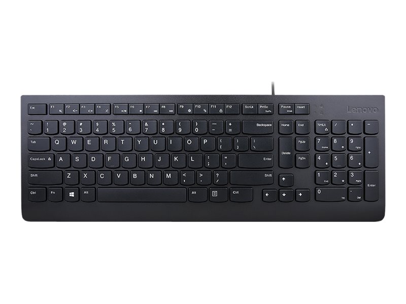 Lenovo Keyboard Essential Wired Tastatur (Litewski) Schwarz