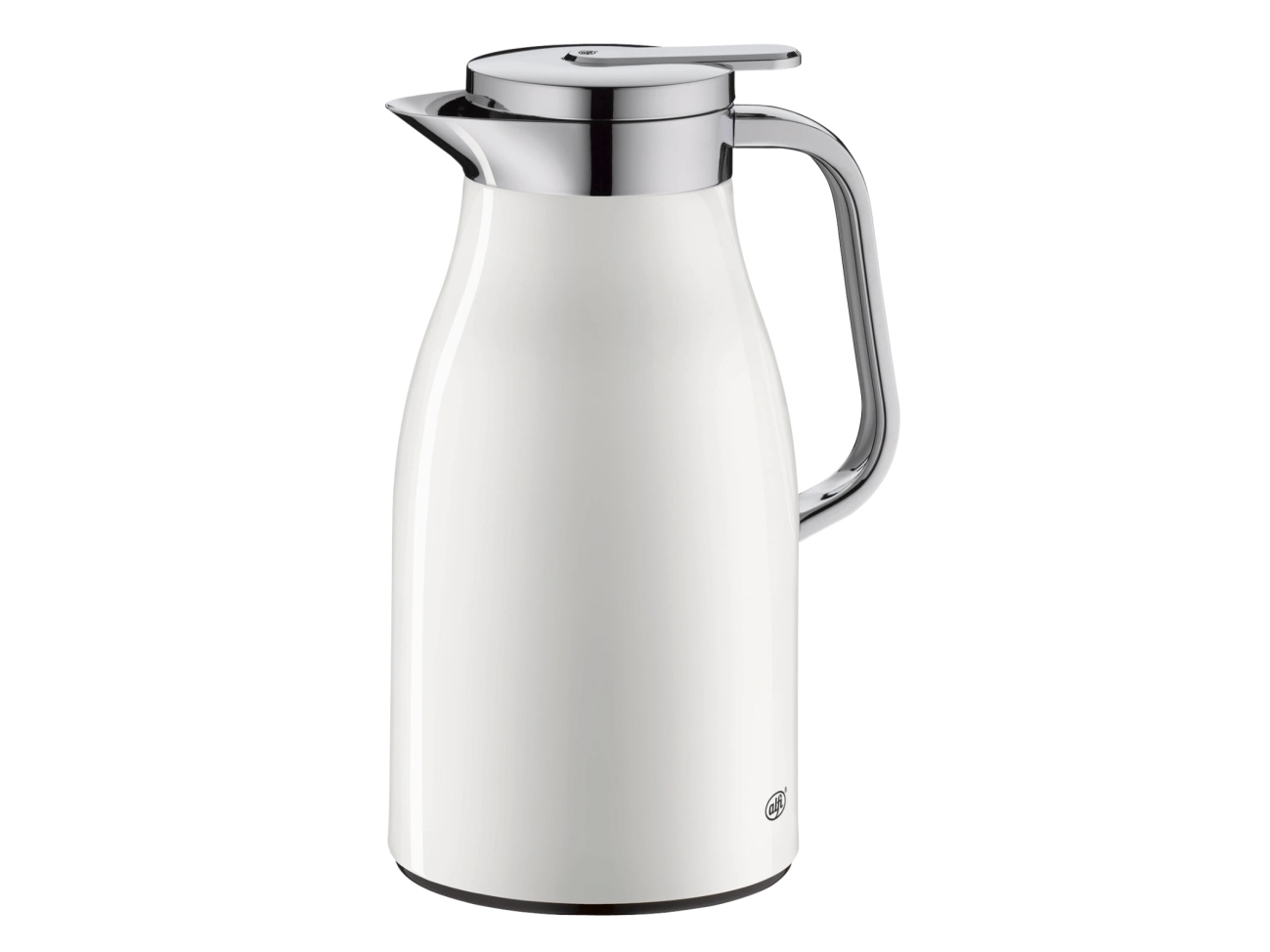 Alfi Skyline, Karahvi, 0,65 L, Hopea, Valkoinen, Muovi, Ruostumaton teräs, Pyöreä, Muovi