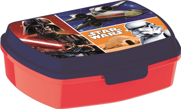 Star Wars - Madkasse - Blå Rød