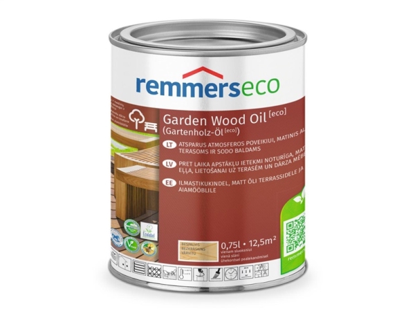 Remmers OIL GARDEN WOOD ECO COLORLESS 0.75 L