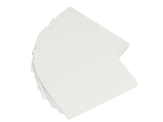 Zebra Premier - Polyvinylklorid - 30 mil - vit - 500 kort kort | Papper & Emballage - Märkning - Plastkort | GameStuff