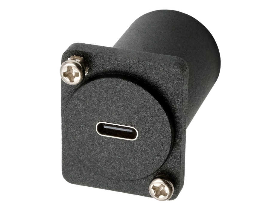 Exsys Ex-49172, Flach, Schwarz, Usb C, Displayport, Weiblich, Weiblich