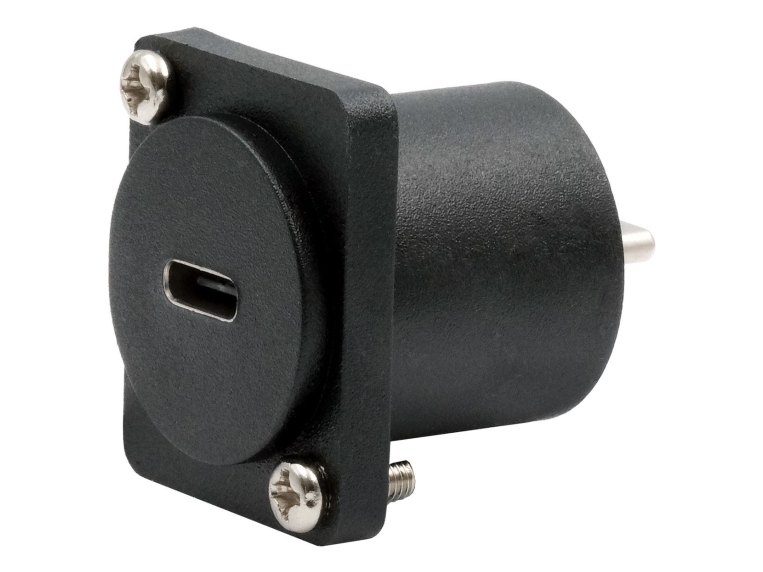 Exsys Ex-49167, Flad, Sort, Usb C, Usb C, Hunstik, Hanstik