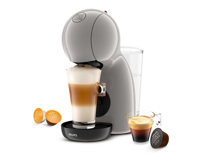 Krups Nescafé Dolce Gusto Piccolo Xs Taupe, Pad-Kaffeemaschine, Kaffeekapsel, Graubraun