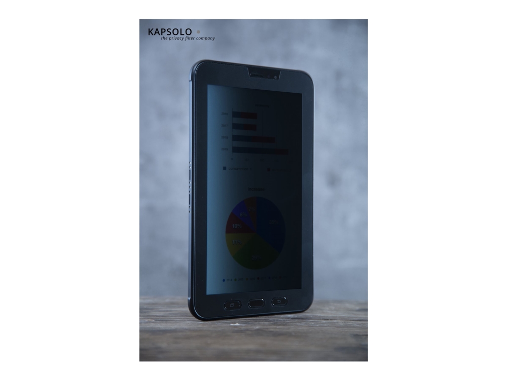 Kapsolo 2-Wege Blickschutzfilter Für Ipad Pro 12,9 Model 2018 / 2020, 32,8 Cm (12.9 Zoll), Tablet, 3H, Privatsphäre, 27 G