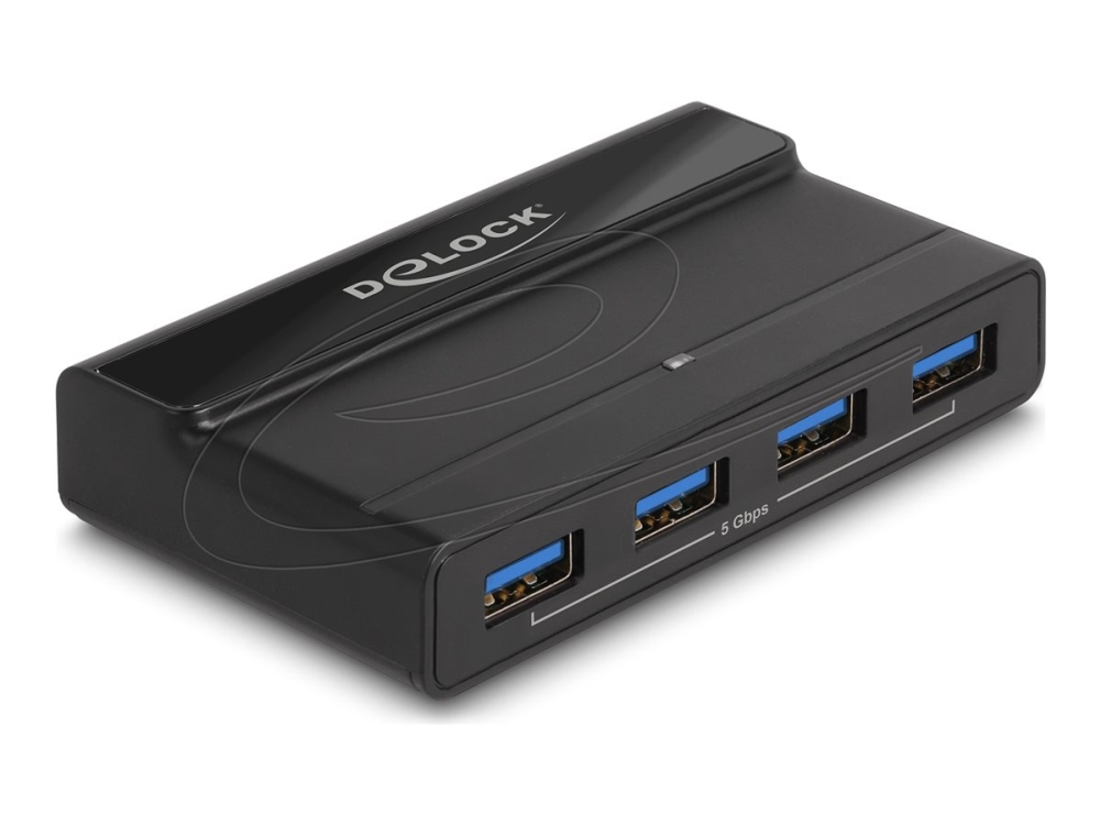 Delock - Usb-Switch - 5 Gbps, 4 X Device And 2 X Host - 4 X Usb 3.1 Gen 1 - Desktop