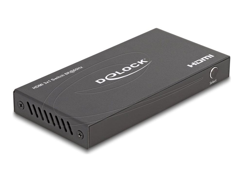 Delock - Video-/Audioswitch - 8K, 60Hz - 3 X Hdmi - Desktop