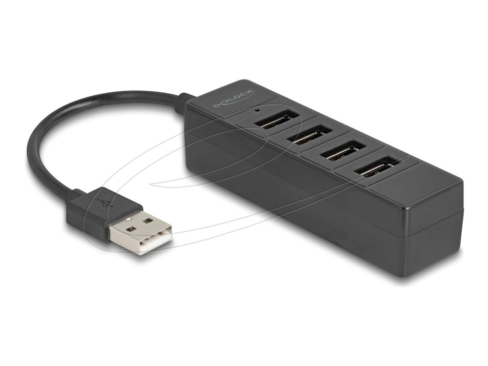 Delock - Hub - Type A - 4 X Usb 2.0 - Desktop