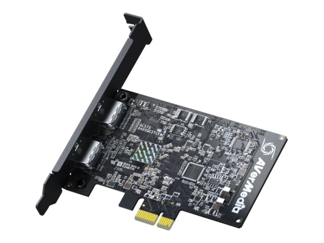 AVerMedia GC571, musta, PCIe, 4K Ultra HD, 480i, 480p, 576i, 576p, 720p, 1080i, 1080p, 1440p, 2160p, Windows 10, Windows 11, Intel Core i5-6XXX / AMD Ryzen 3 XXX