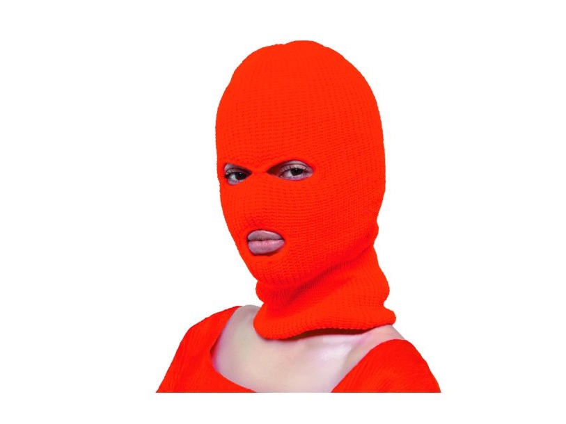 Neonorangefarbener Elefant