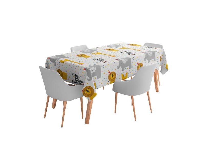 Safari papirdug, 120 x 180 cm | Catering - Dukar & Servetter - Övriga | GameStuff