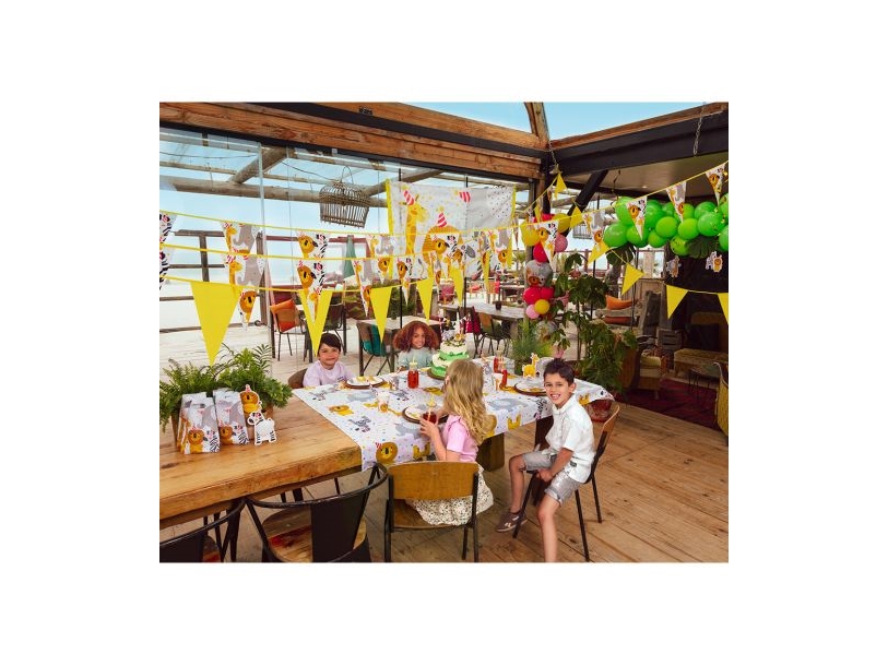 Safari papirsugerør, 6 stk