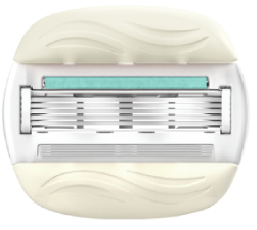 Gillette Venus Comfortglide Sensitive, Kvinna, Gillette, Vinus Comfortglide, Blå, Vit, 6 styck | Hårvård - Skägg- / Hårtrimmer - Rakblad | GameStuff