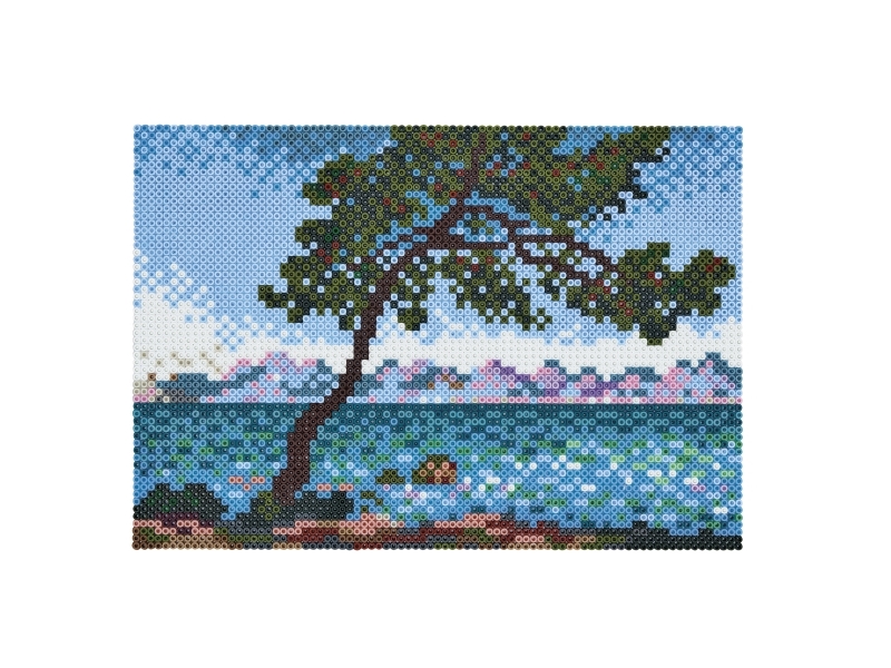 Hama silityshelmet midi Art Claude Monet, lahjapakkaus Halkaisija silityshelmi midi: 5,0 mm - 1 kpl (00003606)