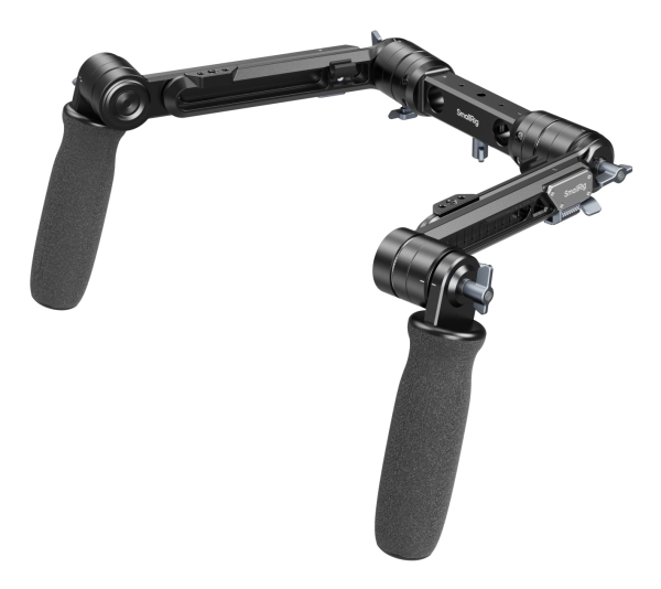 SmallRig 5205, Aluminium, Ethylen-vinylacetat (EVA)-skum, Rustfrit stål, Sort, 1/4-20, 378 mm, 191 mm, 64 mm