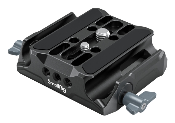 SmallRig 3357 Universal LWS Baseplate w dual 15mm Rod Clamp - Support rigs & cages