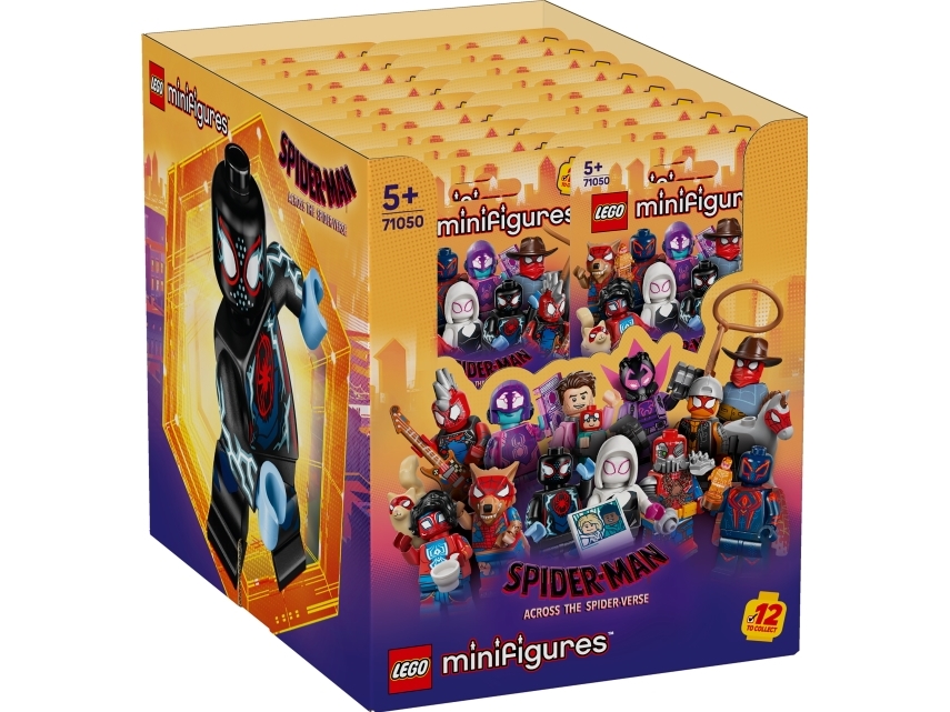 LEGO Minifigures 71050 Spider-Man: Across the Spider-Verse - Display box (36 bag) | LEGO® - LEGO® teman J-N - LEGO minifigurer | GameStuff