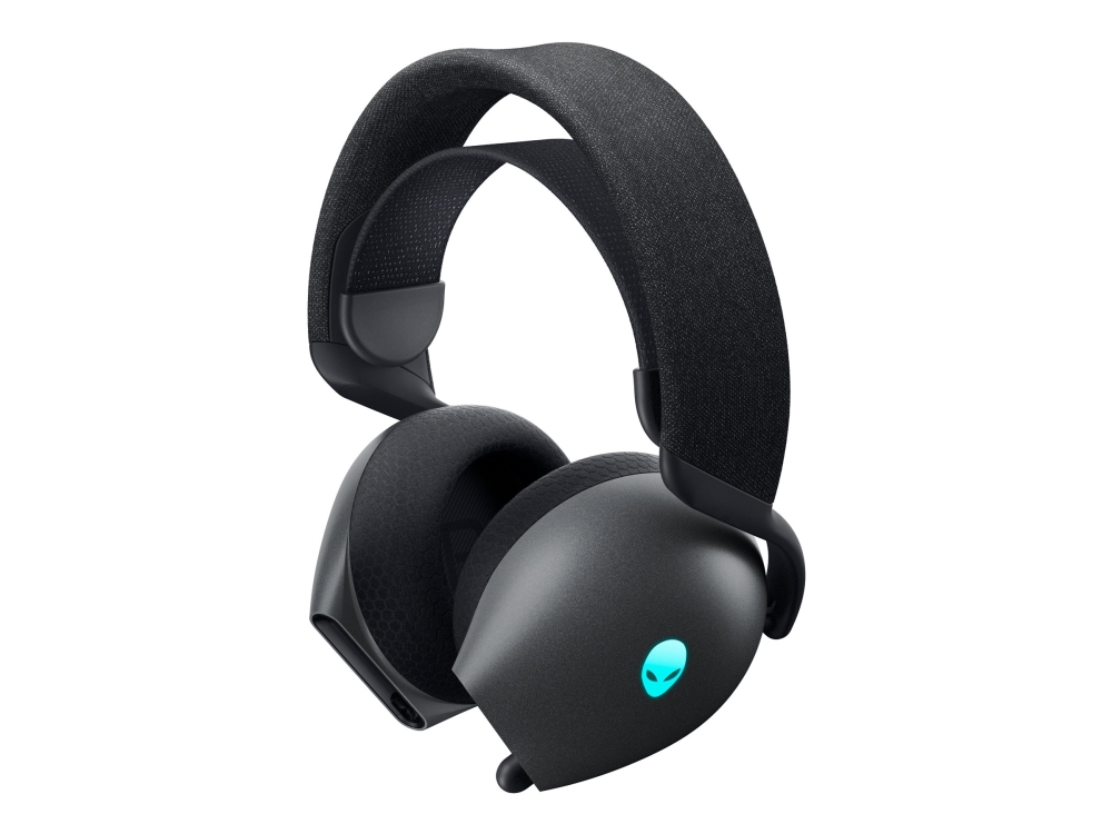 Alienware Tri-Mode Wireless Gaming Headset AW725H - Headset - fullstorlek - Bluetooth/radiofrekvens 2,4 GHz - trådlös, kabelansluten - 3,5 mm kontakt - Dark Side of the Moon | TV, Ljud & Bild - Hörlurar & Mikrofoner | GameStuff