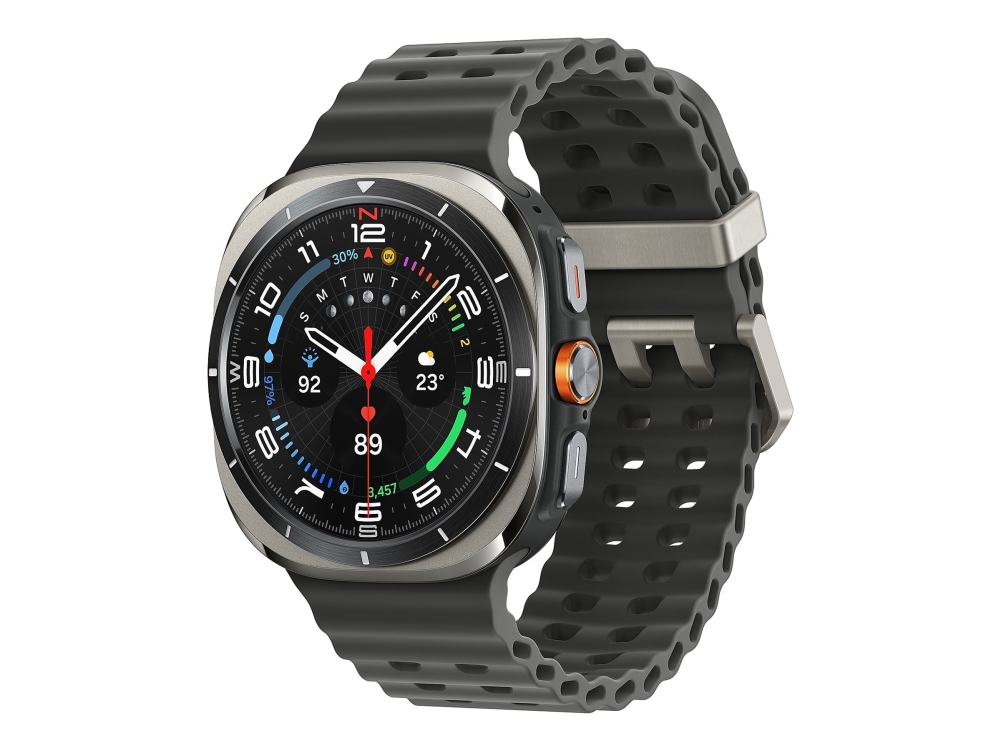 Samsung® Galaxy Watch Ultra (2025) - Titanium Silver (Dark gray strap) | Sport & Träning - Pulsklockor & Smartwatches - Smartklockor | GameStuff