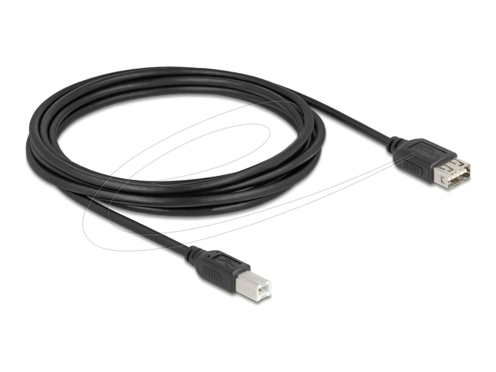 Delock Usb 2.0-Kabel Usb Type-B Han Til Easy Usb Type-A Hun 3 M