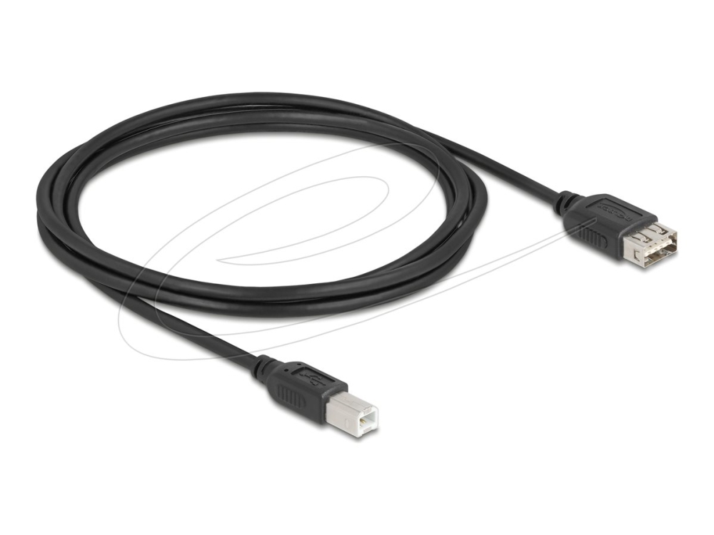 Delock Usb 2.0-Kabel Usb Type-B Han Til Easy Usb Type-A Hun 2 M