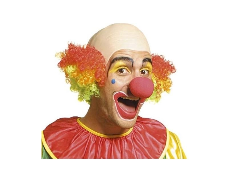 Klovneisse med hår | Leksaker - Rollek - Kostym tillbehör | GameStuff