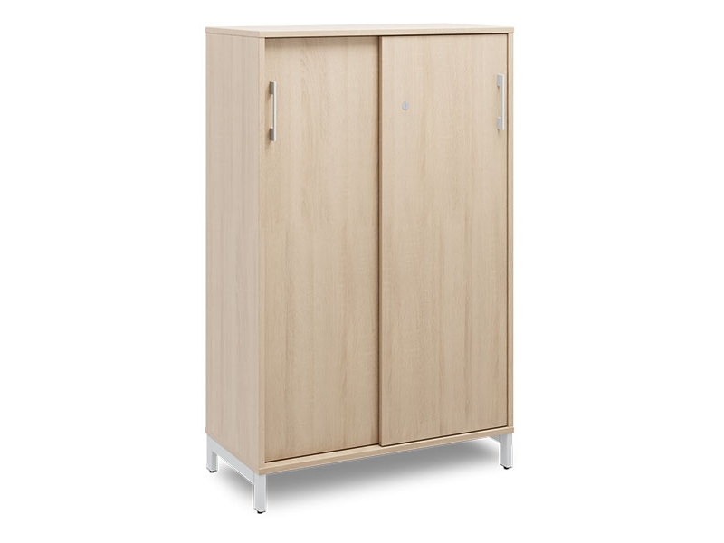 Kontorskab Dna, 800X890 Mm, Eg/Hvid 2A4