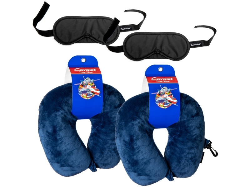 Matkapakkaus 2 (2 unimaskia, 2 niskatyynyä)