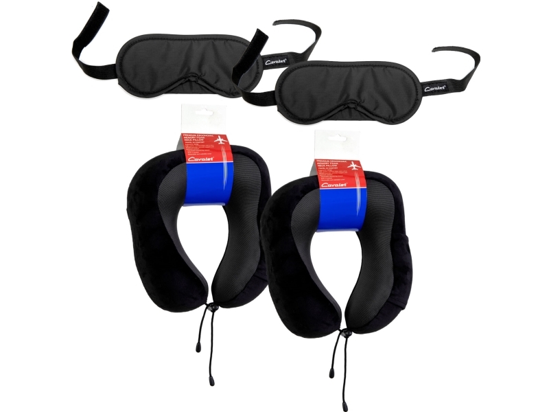 Resekit 4 (2st Nackkuddar, 2st Sovmaskar)