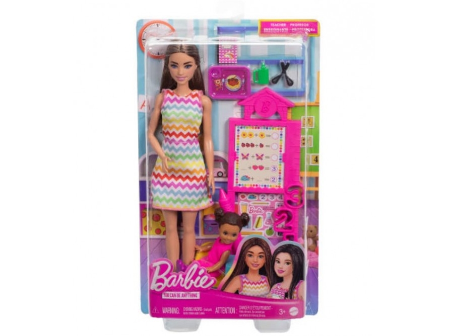 Barbie dukkeleg - Sæt med 2 dukker og tilbehør (multifarvet)