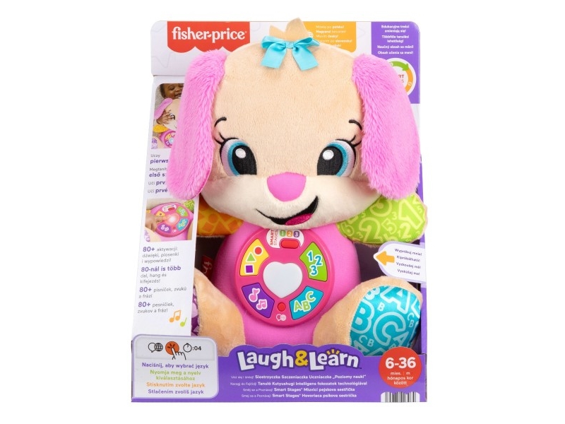 Mattel Fisher-Price "Lernen Und Lachen!" Welpe Pupil Educational Sisterhood