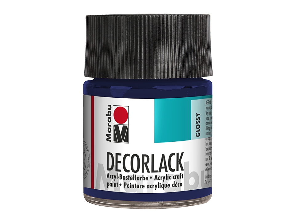 Marabu 11300005053, Blau, Glänzend, 50 Ml, 1 Stück