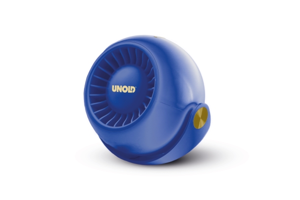 Unold Ventilator Breezy Bowl 86679, Svart, Blå, 9 cm, 1 fläkt/-ar, 4 h, Handhållen fläkt, 6 W | Ventilation & Klimat - Ventilation - Bords fläkt | GameStuff