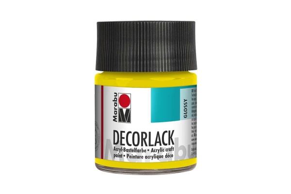 Decorlack 50Ml, Yellow 019