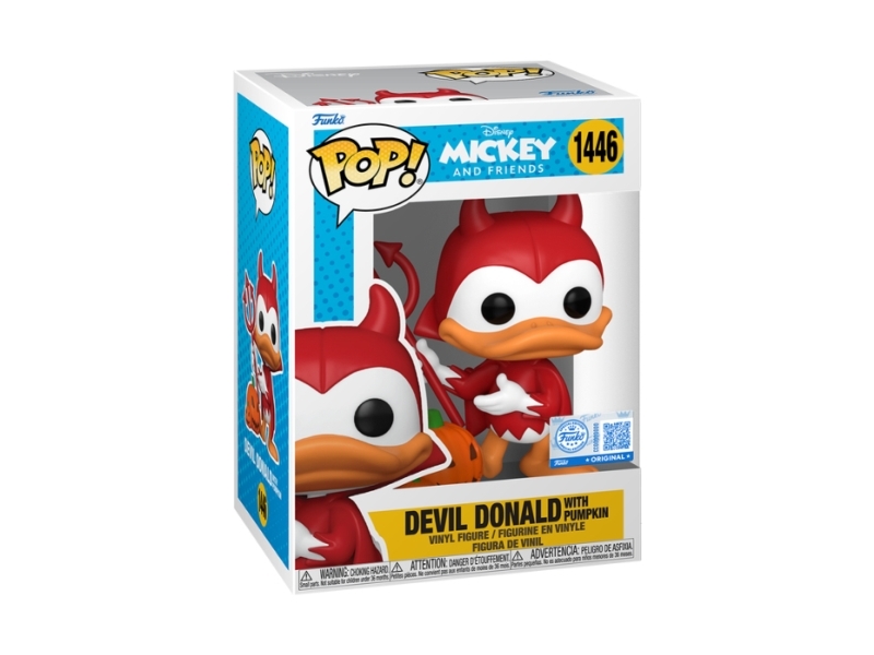 Funko Pop Vinyl Disney Devil Donald W/Chase