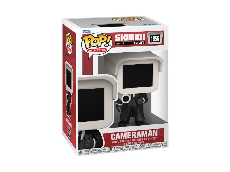 FUNKO POP! Vinilinė figūrėlė: Skibidi Toilet - Cameraman, 9 cm
