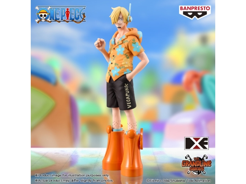 BANPRESTO ONE PIECE DXF THE GRANDLIN EGGHEAD SANJI