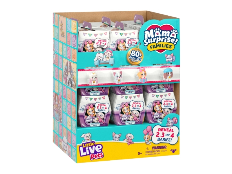 Little Live Pets - Mama Surprise Family - Adoption - Assorteret