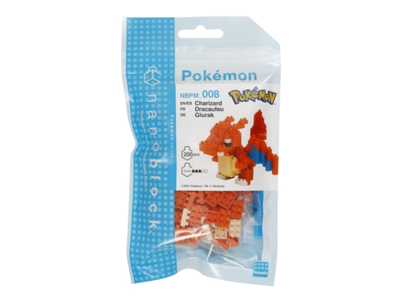 Nanoblock Pokémon - Charizard | Leksaker - Konstruktions leksaker - Plastik konstruktion | GameStuff