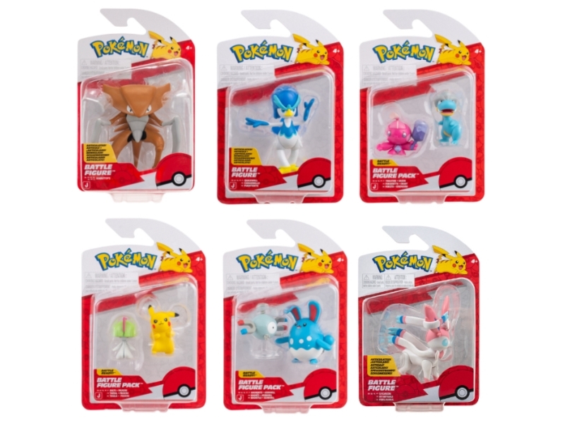 POKEMON BATTLE FIGURE ASS | Leksaker - Figurer & Dockor - Djurfigurer | GameStuff