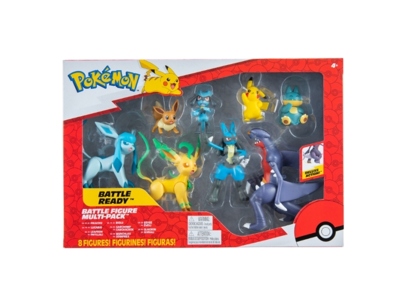 Pokémon Battle Figurer - 8-Pak Samlersæt Legetøj - GEEKD.dk