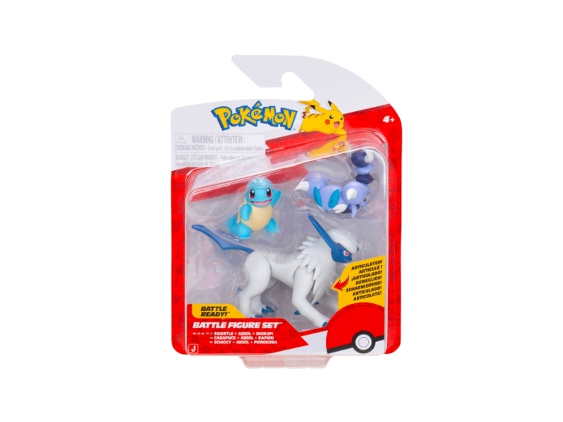 Pokémon battle figur 3-pack Squirtle/Absol/Skorupi | Leksaker - Figurer & Dockor - Actionfigurer | GameStuff
