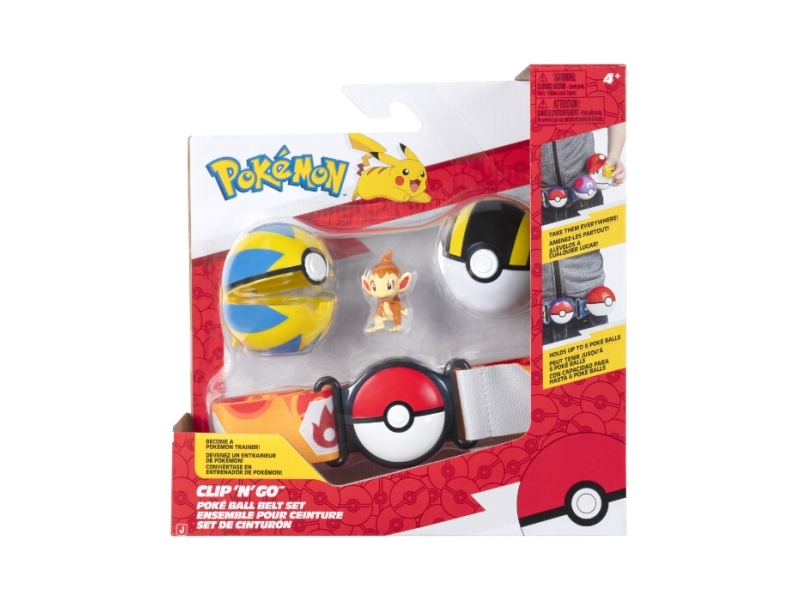 Pokemon CLIP N GO BELT SET CHIMCHAR