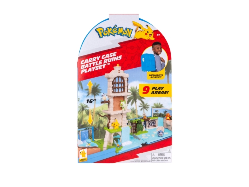POKEMON CARRY CASE BATTLE RUINS PLAYSET | Andra leksaksmärken - Pokémon | GameStuff