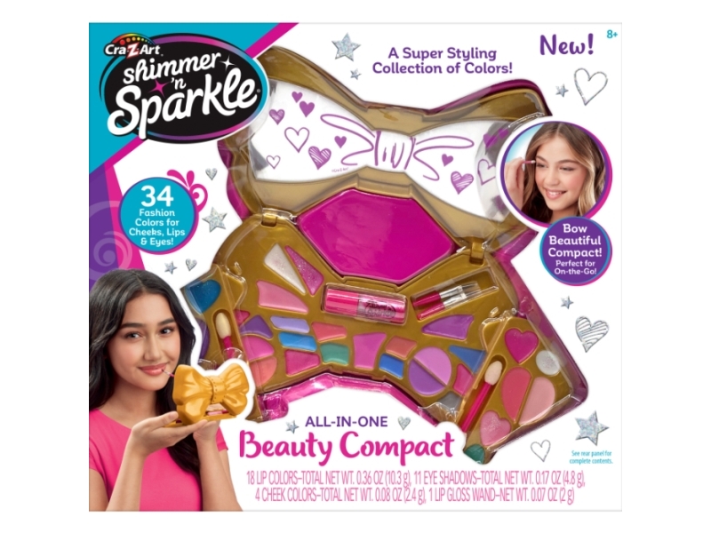 SHIMMER N SPARKLE BOW BEAUTIFUL COMPACT | Andra leksaksmärken - Shimmer N Sparkle | GameStuff