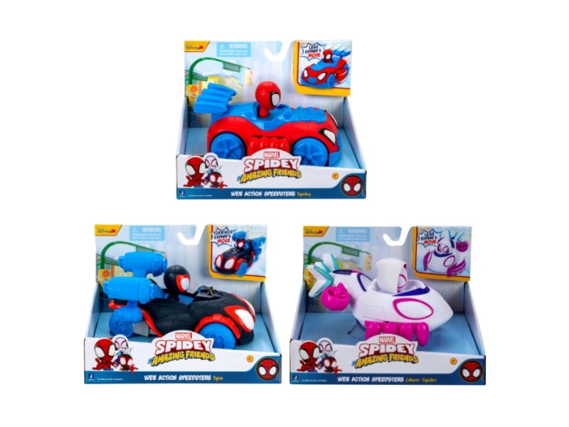 Spidey Web Action Speedsters Ass