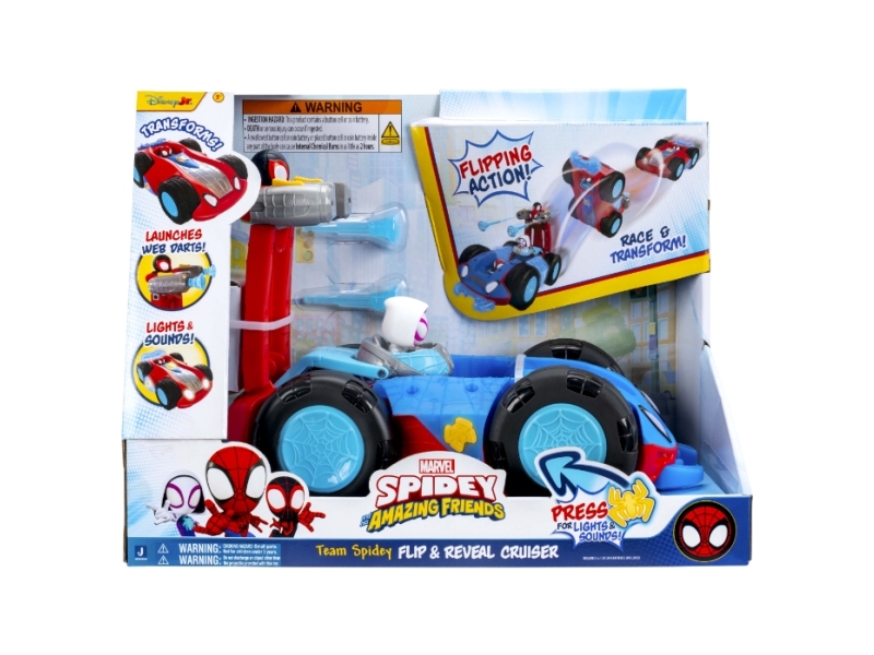 SPIDEY FLIP & REVEAL CRUISER | N - A | GameStuff