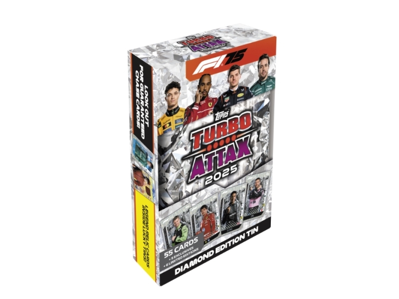 TOPPS FORMULA 1 TURBO ATTAX MEGA TIN DIAMOND | Leksaker - Spel - Samlarkort | GameStuff