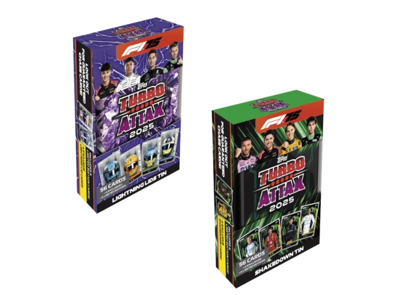 Topps Formula 1 Turbo Attax Mega Tin Lightning - Assorted | Leksaker - Spel - Samlarkort | GameStuff